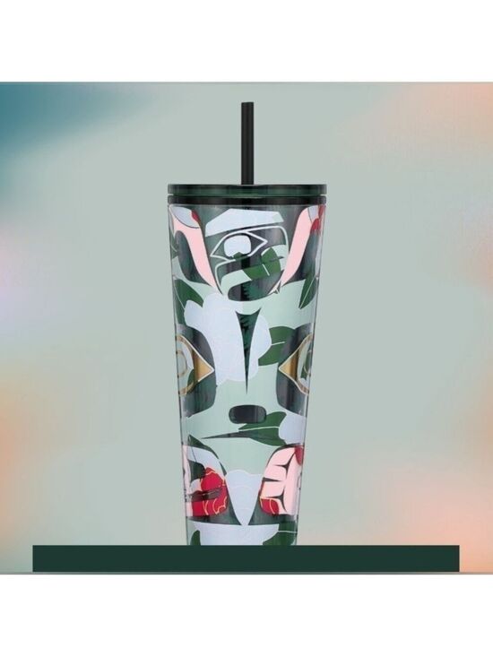 Starbucks Accessories - ⭐️NWT⭐️2024 Starbucks x Alison Bremner Alaska Artist Wood Carving Venti Tumbler